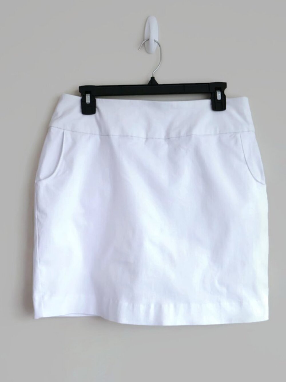 Skort - Skirt with Shorts - White - Size M - Cleo - Golf Skort - Pockets